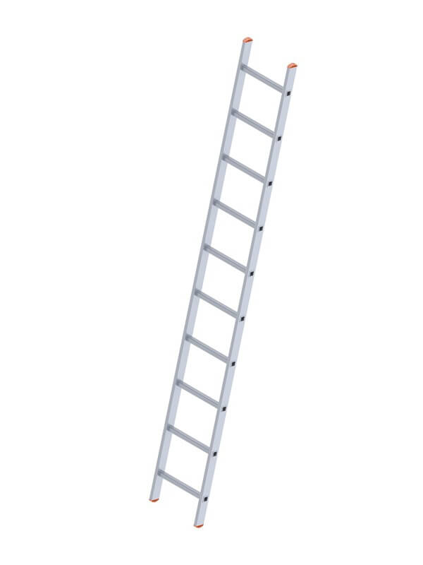 Sarayli Single 19 Step Industrial Ladder 5.20 M Turkey