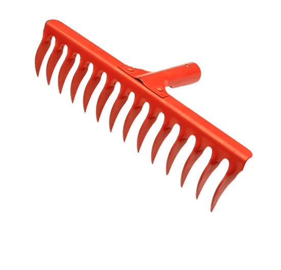 12 Teeth Steel Bow Rake Head for Gardening 30 cm India