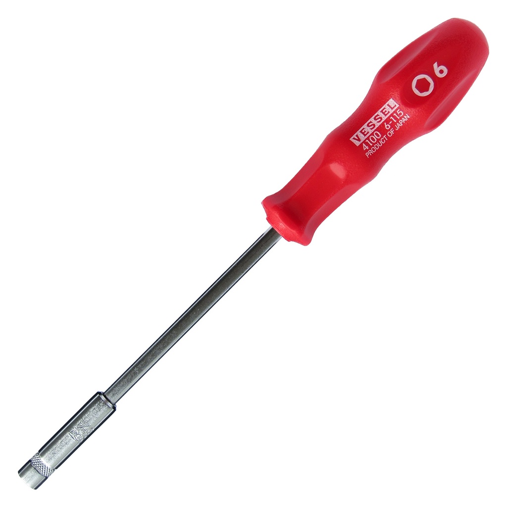 Vessel Power Socket Screwdriver No.4100 6 x 115 Japan