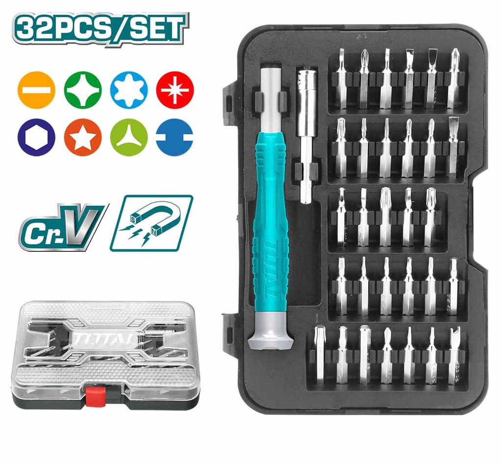 طقم مفك 32 حبة / THT250PS0321