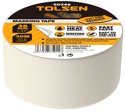 [1000307] TOLSEN MASKING 48 MM TAPE 32.8 Yards