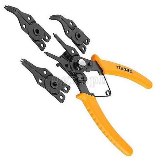 [1000255] Tolsen 4 in 1 Circlip Pliers Set 160mm 10100