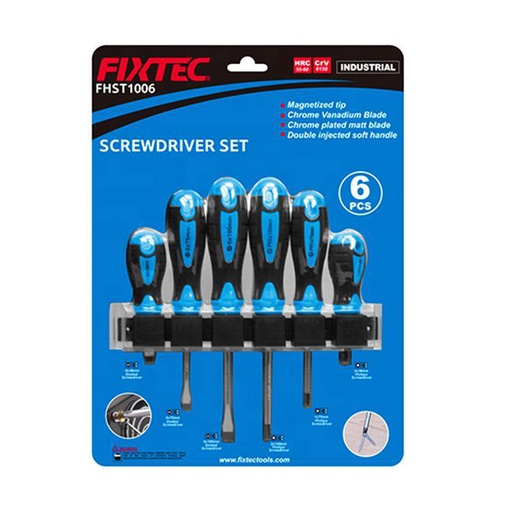 [FHST1006] طقم مفك 6 حبة / FHST1006 / Fixtec